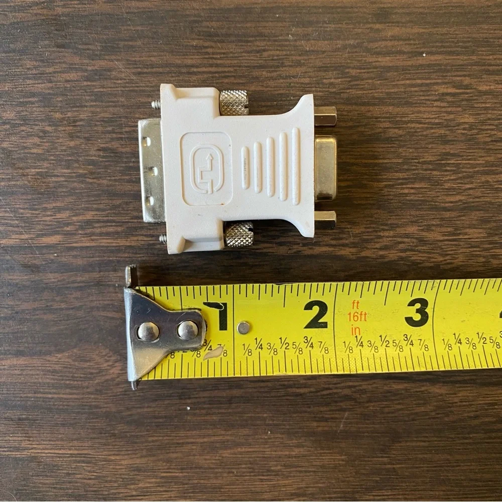 DVI-A to VGA Analog Video Adapter DVI-A Male - HD15 Female Computer Monitor Part